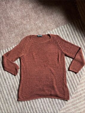 Brick Red Women's Knit Sweater